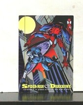 1994 FLEER AMAZING SPIDER-MAN CARD #96 SPIDER-MAN &amp; DARKHAWK - £6.19 GBP