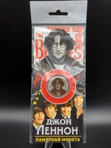 Scarce Coin Allusive To John Lennon &amp; Beatles + Capsule + Blister~ Sealed - £15.47 GBP