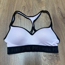 Victorias Secret PINK Ultimate Push Up Racerback Sports Bra Molded Size ... - $23.76