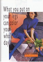 1993 Liz Claiborne Pantyhose Stockings Tights Sexy Legs Vintage Print Ad... - £4.70 GBP