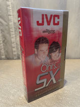 JVC Blank VHS Video Cassette Tape SX 6 Hours T-120 DU New Sealed - £3.10 GBP