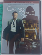 casino royale 007 DVD widescreen rated PG-13 good - $5.94