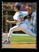 2000 Topps HD Greg Maddux #58 HOF Atlanta Braves Baseball Card - £2.31 GBP