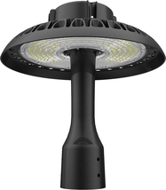 Post Top Light 60W LED Circular Area Light 8000Lm 5500K Pure White (200W - £157.24 GBP