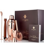 Rusty Barrel Chelsea Cocktail Shaker Set | Cocktail Making Set with Rose... - $586.74 CAD