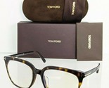 Brand New Authentic Tom Ford TF 5599 Eyeglasses 052 Frame FT 5599-F-B 53mm - £95.41 GBP