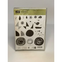 Pre-Used Stampin’ Up! Sale-A-Bration “Swirly Bird” Set of 24 Photopolymer Stamp - $13.98