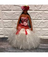 11&quot; Tall Pearly Shells Walking &amp; Dancing Musical Hawaiian Hula Doll Vint... - £19.11 GBP