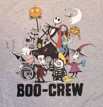 Nightmare Before Christmas T Shirt Size L 11-13~Boo Crew~Halloween~Disney~kids - £6.28 GBP