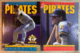 Original Vintage 1991 Pittsburgh Pirates Magazine &amp; Scorecard Lot: Van S... - $9.89