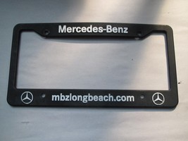 Mercedes Benz of Long Beach License Plate Frame - Dealership Plastic - $339.59 MXN