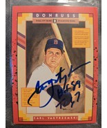 Carl Yastrzemski Yaz Hand Signed Baseball Card Autographed Boston RedSox... - $53.50 CAD