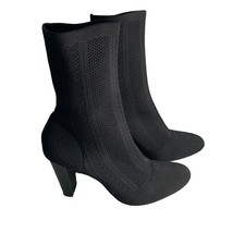 Charles By Charles David Womens Sofia Black Stretchy Booties Size 9 M 23... - £28.93 GBP