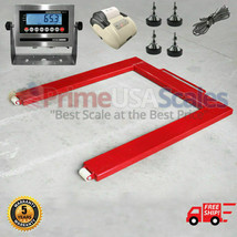 Horse Shoe Scale OP-932 Floor Pallet Jack Scale 46&quot;x48&quot; 4,000 lb with Pr... - £1,168.85 GBP