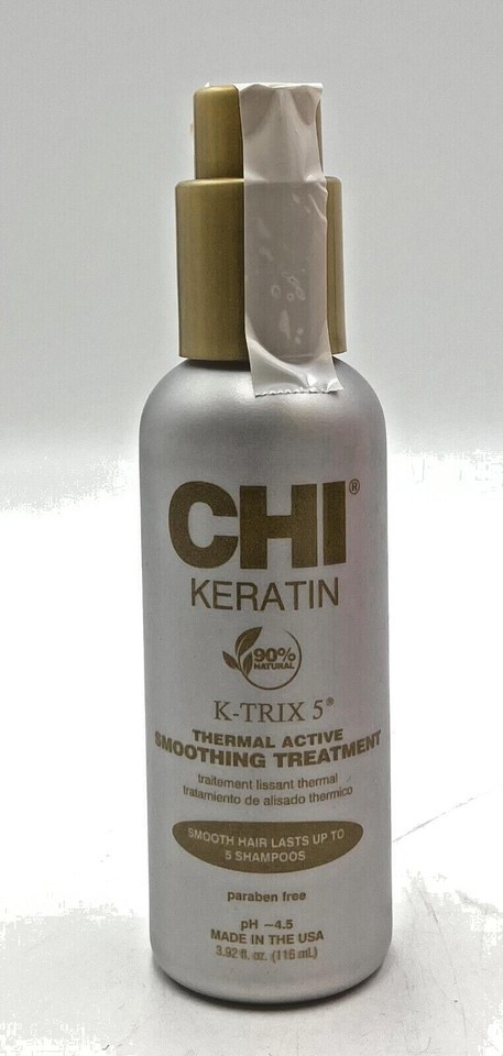 CHI Keratin K-Trix 5 Thermal Active Smoothing Treatment 3.92 oz - $21.34