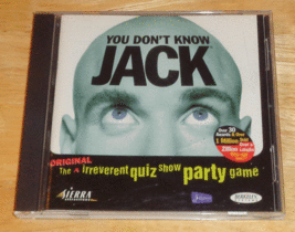 You Don&#39;t Know Jack PC/Mac Computer CD-ROM Trivia Quiz Show Party Game by Sierra - £3.98 GBP