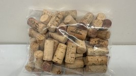 Lot of 50+ Natural Used Wine Corks NO Plastic  arts &amp; crafts - $8.38