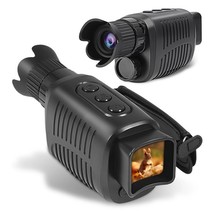 Monocular Night Vision 1080P HD Infrared Camera 5X Digital Light Zoom Te... - £58.84 GBP