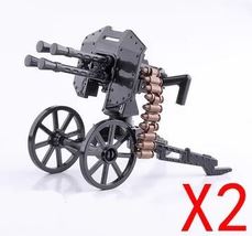 WW2 Building Blocks Figure Toy Weapon Gun MOC Mini Bricks Sticker Medici... - $7.88