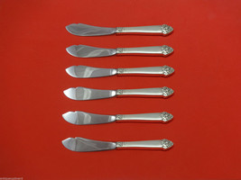 King Cedric by Oneida Sterling Silver Trout Knife Set 6pc HHWS  Custom Made - $414.81