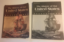 Abeka The History Of Our United States Set Lot Student Text &amp; Test/Quiz Key 4e - £19.37 GBP