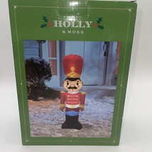 Nutcracker Inflatable 3.5 Feet Tall  Holly &amp; Moss New In The Box - £19.98 GBP