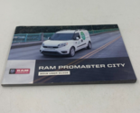 2019 Ram Promaster Owners Manual Handbook OEM B04B15034 - $40.49
