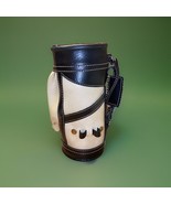 Pen Holder Trinket Cup Golf Bag Design Side Storage Vegan Leather Self S... - €10,44 EUR