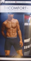 3 Genuine Tommy Hilfiger Comfort+ Men&#39;s Red Blue Gray Boxer Briefs Underwear Nwt - $30.90