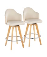 Bamboo Counter Stools: Set of 2 - $5,754.72 MXN