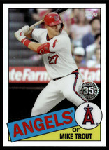 2020 Topps Chrome #85TC-1 Mike Trout 1985 Topps Baseball EX-B115R1 - £15.86 GBP