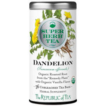 The Republic of Tea - Organic Dandelion SuperHerb Tea Bags - £13.85 GBP+