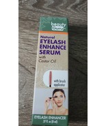 Beauty Guru Natural Eyelash Enhance Serum With Castor Oil. 0.27 Fl oz - $9.85