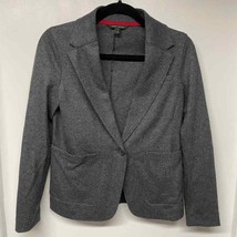 Banana Republic Gray Wool Unstructured Blazer Jacket Size 2P Petite Career - £23.71 GBP