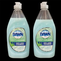 RARE Dawn Ultra Gentle Clean Aloe &amp; Sage Scent Dishwashing Liquid Lot Of 2 - $44.50