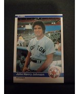 1984 Fleer Boston Red Sox Baseball Card #401 John Henry Johnson NM-MINT - £0.78 GBP
