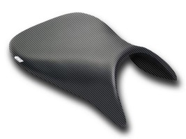 Yamaha R6 Seat Cover 1999 2000 2001 2002 Black Front Carbon Fiber Look L... - $59.77