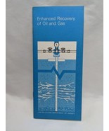 Vintage 1977 Enhanced Recovery Of Oil And Gas US Department Of Energy Br... - £9.83 GBP