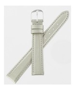 Hadley-Roma Ladies 12mm Silver Padded Leather Watch Band HR2597891 - $23.54 CAD