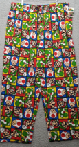 Nintendo Super Mario Pajama Pants Mens 2XL Multi Allover Mario Grid Yosh... - €30,19 EUR