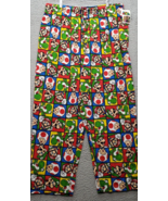 Nintendo Super Mario Pajama Pants Mens 2XL Multi Allover Mario Grid Yosh... - $47.26 CAD
