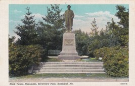 Mark Twain Monument Riverview Park Hannibal Missouri MO Postcard D11 - £2.39 GBP