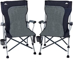 Ablazer 2 Pack Adult Camping Chairs, Portable Hunting Chair, Oversized H... - £132.71 GBP