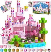 Annexfun 100-Piece Magnetic Building Blocks Set for Kids - Princess Cast... - $51.22