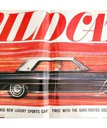 1962 Buick Wildcat V8 Advertisement Automobilia Centerfold General Motor... - $943.35 MXN