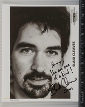 Foto Promozionale In Bianco E Nero Autografata Di Slaid Cleaves 8X10 - £45.93 GBP