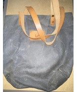 Meanwhile Back On The Farm, Slate Blue Waxed Canvas Classic Tote Bag. - €66,15 EUR