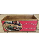 Canal Barge and Train- Rustic style Wooden Box - size 26 x 13 x 10 cm - £14.61 GBP