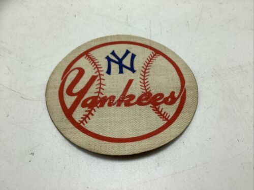 1955 NEW YORK YANKEES MLB BASEBALL POST CEREAL VINTAGE TEAM LOGO PATCH - £16.94 GBP