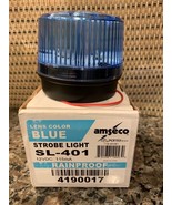 AMSECO SL-401 Blue STROBE LIGHT new in box - £18.63 GBP